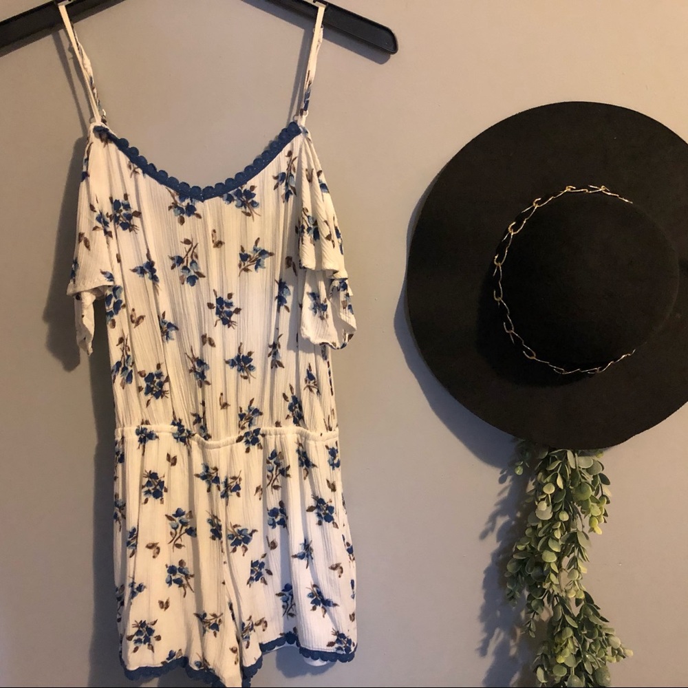 ADORABLE FLORAL ROMPER